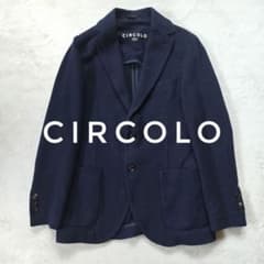 CIRCOLO1901 22SS カシミヤ混 ジャケット ネイビー 44 - メルカリ