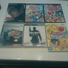 PS2,PS3,wiiの三種類ゲームセット！バラ売り可能です！のサムネイル