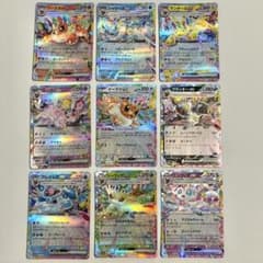 テラスタルフェス ブイズRR 9枚セット - メルカリ