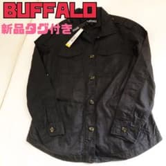 이른 사람 승리 BAFFALO 버팔로 여성 밀리터리 재킷 블랙 신품 태그 첨부
