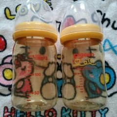 母乳実感プラスティック哺乳瓶☆160ml☆2カ月使用のサムネイル