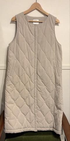 ユリ様専用　THINK FUR（シンクファー）キルティングロングベストのサムネイル