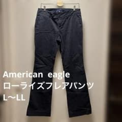 アメリカンイーグル ローライズフレアパンツ　ビンテージ L〜LL 大きいサイズのサムネイル