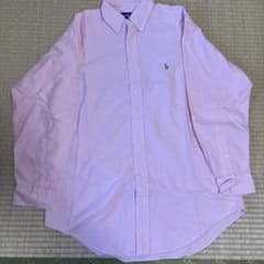 Ralph Lauren 長袖シャツ ピンク ボタンダウンのサムネイル