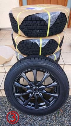 みつと様専用！ 17インチ ブラックホイール 　 ③のサムネイル