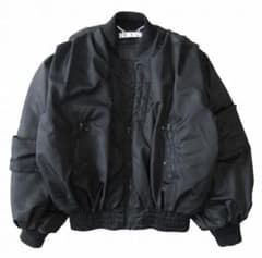off-white オフホワイト　ボンバー　オーバーサイズ　ジャケット　ma-1のサムネイル