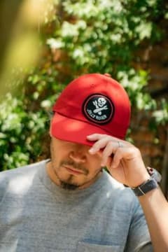 ザリアルマッコイズ BASEBALL CAP JOLLY ROGER RED - メルカリ