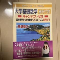 大学基礎数学　線形代数　キャンパスゼミのサムネイル