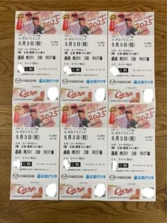 8月17日　カープ　チケット　コカ・コーラテラスシート5人かけ コカ・コーラテラスシート｜広島東洋カープ公式サイト