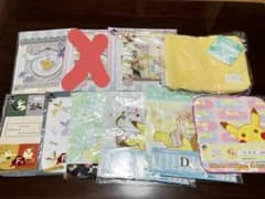 未使用品　ポケモン　一番くじ　タオル　ファイル　トートバッグ　9点セットのサムネイル