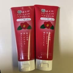本島椿 椿オイルトリートメントヘアクリーム 150g 2本セットのサムネイル