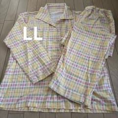 レディース　パジャマ　 LL 綿100%