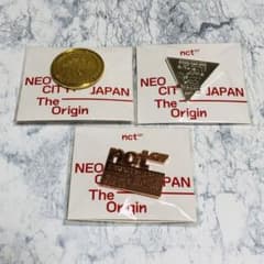 nct127 2019 origin 회장 한정 날짜별 핀 배지 3개 세트