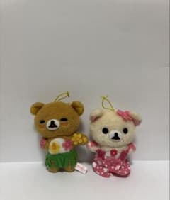 リラックマ コリラックマ ぬいぐるみ マスコット 2点セットのサムネイル