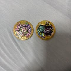 妖怪メダル 花さか爺 うんちく魔 2枚セットのサムネイル