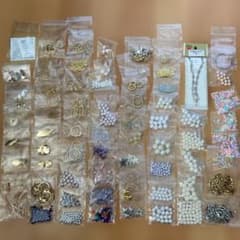 ハンドメイド資材 アクセサリー資材 レジン 資材 ビーズ アクセサリー金具