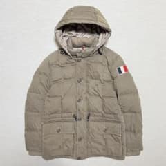 モンクレール MONCLER モンセラット フード付 ダウンジャケット 国旗 