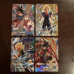 ドラゴンボール スーパーダイバーズ カード 4枚セットのサムネイル