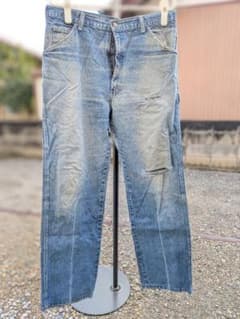 Dickies　70年代　白タグ　ペインターパンツ　オリジナル　ヴィンテージ
