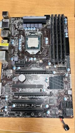 ASRock H77 Pro4/MVP マザーボード メモリーcpuセット - メルカリ