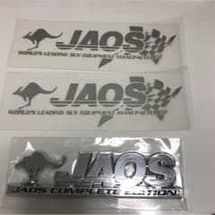 【新品】ジャオス エンブレム ステッカー２枚のサムネイル