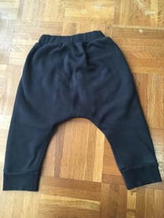 ユニクロ サルエルパンツ 黒 90のサムネイル