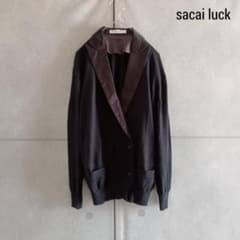 sacai luck サカイラック 薄手ジャケット ダブル 日本製 X1816 - メルカリ