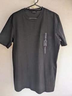 DIESEL ブラック Tシャツ ポケット付きのサムネイル