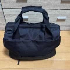 【美品】無印良品 撥水ボストンバッグ 荷物の量で広げられるタイプのサムネイル