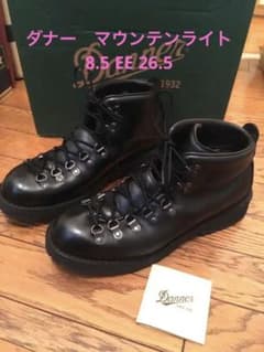 ダナー　マウンテンライト　黒　danner 登山靴　ブーツ　8.5EE 26.5のサムネイル