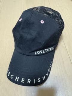 黒 メッシュキャップ LOVETOXIC ラブトキシックのサムネイル