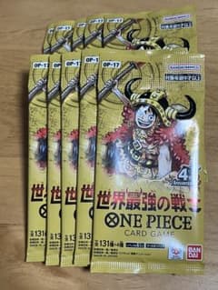 ワンピースカードゲーム 世界最強の戦士 バラ10パック - メルカリ