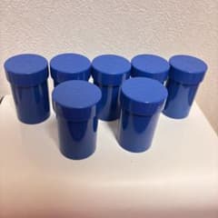 プラスチック製 円筒形小物入れ 7個セット - 4
