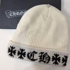 Chrome Hearts クロムハーツ ビッグ ダディ カシミヤ ビーニー 白