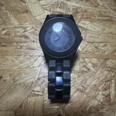 MARC BY MARCJACOBSブラック アナログ時計 リンクバンドのサムネイル