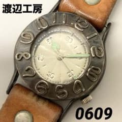 渡辺工房 ハンドメイド ヴィンテージ クォーツ腕時計 0609 - メルカリ