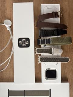 Apple Watch SE2 40mm アルミ 本体＋バンド4種＋純正充電器のサムネイル