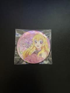 アイカツ！× and GALLERY コラボカフェ 缶バッジ 星宮いちごのサムネイル