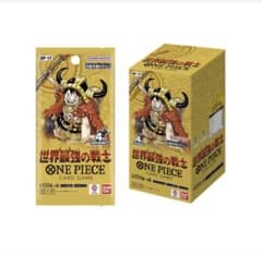 ワンピースカードゲーム 世界最強の戦士 OP-17 BOX テープ付きのサムネイル