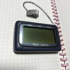 NTT DoCoMo】ポケットベル エモい レトロ 美品 - メルカリ