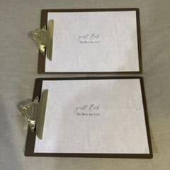 【2冊セット】バインダー　付芳名帳　ゲストカードのサムネイル