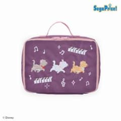 【おしゃれキャット】ディズニーキャラクター プラチナムザッカ 刺繍バニティポーチ