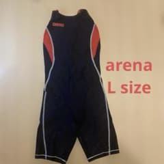 arena アリーナ SAR-0150W Lサイズ スポーツ用水着　黒×赤のサムネイル