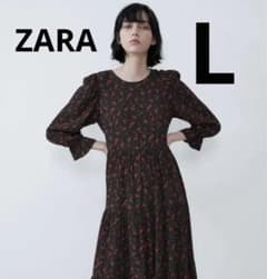 ZARA 花柄ワンピースのサムネイル