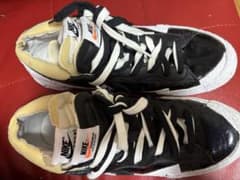 NIKE sacai Blazer Mid Black27センチ　箱無し