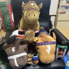 サラブレッドコレクション ビッグぬいぐるみ 4体＋ミニ 2体 競馬 JRA サラブレッドコレクション ビッグぬいぐるみ 3体＋ミニ 3体 競馬 JRA