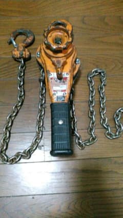 yさん専用☆キトーレバーブロック⭐0.8t中古⭐作動確認済みのサムネイル