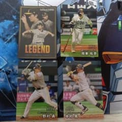 福岡ソフトバンクホークス カルビー プロ野球カード 4枚セットのサムネイル