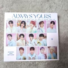 SEVENTEEN ALWAYS YOURS 日本ベストアルバム CDのサムネイル