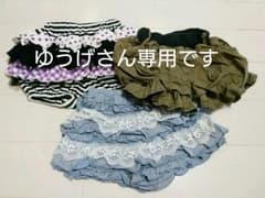 女の子 ショートパンツ ノーブランド 3点セット【80,90】のサムネイル